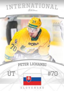 Lichanec Peter 22-23 GOAL Cards Chance liga International Team #IT-4