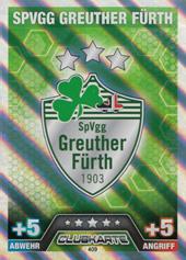 Fürth 14-15 Topps Match Attax BL Clubkarte #409