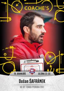 Šafránek Dušan 22-23 GOAL Cards Chance liga Coaches #C-41