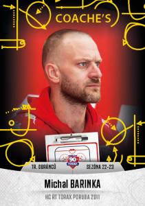 Barinka Michal 22-23 GOAL Cards Chance liga Coaches #C-42