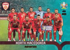 North Macedonia 2020 Panini Adrenalyn XL EURO Play-Off Team #460
