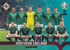 Northern Ireland 2020 Panini Adrenalyn XL EURO Play-Off Team #461