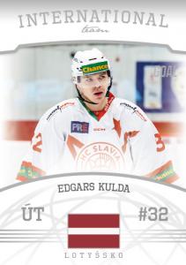 Kulda Edgars 22-23 GOAL Cards Chance liga International Team #IT-6