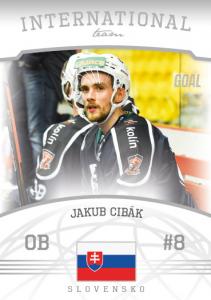 Cibák Jakub 22-23 GOAL Cards Chance liga International Team #IT-7