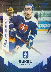 Sukeľ Matúš 2022 Hokejové Slovensko Blue #51