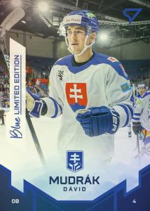 Mudrák Dávid 2022 Hokejové Slovensko Blue #19