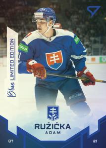 Ružička Adam 2022 Hokejové Slovensko Blue #48