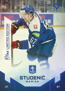 Studenič Marián 2022 Hokejové Slovensko Blue #50