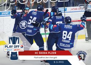 Plzeň 22-23 Tipsport Extraliga Play Off Moments #PM-01