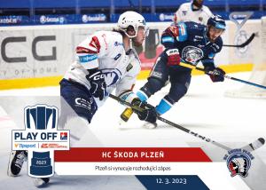 Plzeň 22-23 Tipsport Extraliga Play Off Moments #PM-05