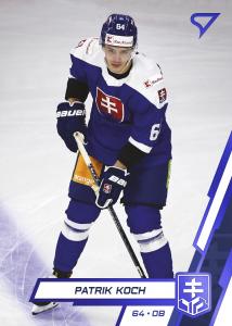 Koch Patrik 2023 Hokejové Slovensko Blue #14