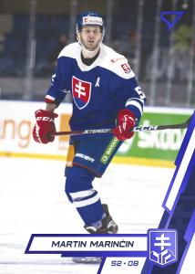 Marinčin Martin 2023 Hokejové Slovensko Blue #17