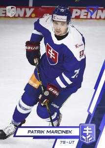 Marcinek Patrik 2023 Hokejové Slovensko Blue #37