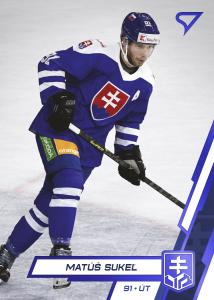 Sukeľ Matúš 2023 Hokejové Slovensko Blue #41