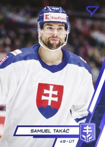 Takáč Samuel 2023 Hokejové Slovensko Blue #43