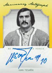 Tesařík Ivan 2019 OFS Classic 80 let Vsetínského hokeje Anniversary Autograph #VSE-TEI