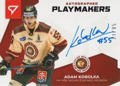 Kobolka Adam 22-23 Slovenská hokejová liga Autographed Playmakers #AP-AK