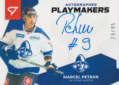 Petran Marcel 22-23 Slovenská hokejová liga Autographed Playmakers #AP-MP