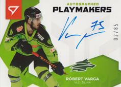 Varga Róbert 22-23 Slovenská hokejová liga Autographed Playmakers #AP-RV