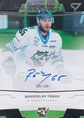Fábry Branislav 19-20 Tipsport Liga Authentic Signature #A27