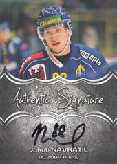 Navrátil Jakub 18-19 Premium Cards Authentic Signature #AS-52
