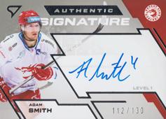 Smith Adam 23-24 Tipsport Extraliga Authentic Signature Level 1 #SL1-AS
