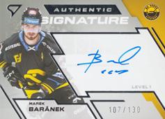 Baránek Marek 23-24 Tipsport Extraliga Authentic Signature Level 1 #SL1-BA