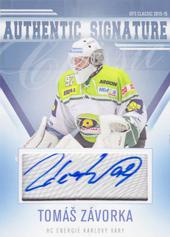 Závorka Tomáš 15-16 OFS Classic Authentic Signature #136