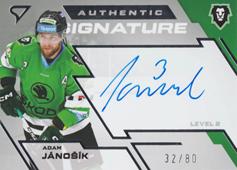 Jánošík Adam 23-24 Tipsport Extraliga Authentic Signature Level 2 #SL2-AJ