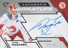 Mazanec Marek 23-24 Tipsport Extraliga Authentic Signature Level 2 #SL2-MM