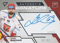 Zachar Marek 23-24 Tipsport Extraliga Authentic Signature Level 2 #SL2-MZ