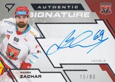 Zachar Marek 23-24 Tipsport Extraliga Authentic Signature Level 2 #SL2-MZ