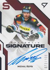 Řepík Michal 22-23 Tipsport Extraliga Authentic Signature Level 2 #AS2-RE