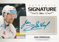 Zdráhal Jan 18-19 OFS Classic Authentic Signature Gold #AS-120
