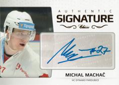 Machač Michal 18-19 OFS Classic Authentic Signature Gold #AS-123