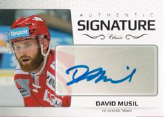Musil David 18-19 OFS Classic Authentic Signature Platinum #AS-8