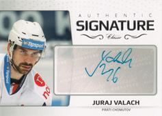 Valach Juraj 18-19 OFS Classic Authentic Signature Platinum #AS-16