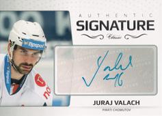 Valach Juraj 18-19 OFS Classic Authentic Signature Platinum #AS-16