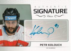 Kolouch Petr 18-19 OFS Classic Authentic Signature Platinum #AS-27