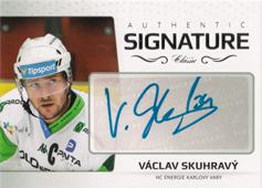 Skuhravý Václav 18-19 OFS Classic Authentic Signature Platinum #AS-38