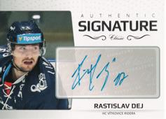 Dej Rastislav 18-19 OFS Classic Authentic Signature Platinum #AS-61