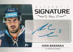Baranka Ivan 18-19 OFS Classic Authentic Signature Platinum #AS-66