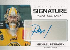 Petrásek Michael 18-19 OFS Classic Authentic Signature Platinum #AS-84