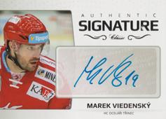 Viedenský Marek 18-19 OFS Classic Authentic Signature Platinum #AS-97