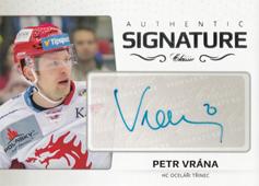 Vrána Petr 18-19 OFS Classic Authentic Signature Platinum #AS-101