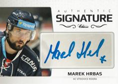 Hrbas Marek 18-19 OFS Classic Authentic Signature Platinum #AS-136