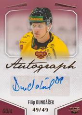Dundáček Filip 22-23 GOAL Cards Chance liga Autograph #A-3