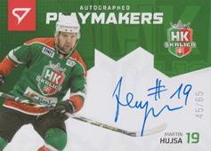 Hujsa Martin 20-21 Slovenská hokejová liga Autographed Playmakers #AP-12