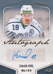 Král Zdeněk 22-23 GOAL Cards Chance liga Autograph #A-52