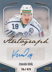 Král Zdeněk 22-23 GOAL Cards Chance liga Autograph #A-52